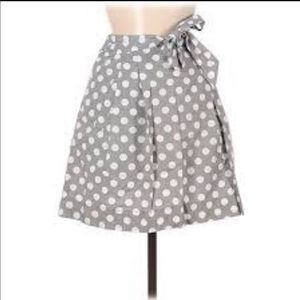 J.crew polka Dots skirt